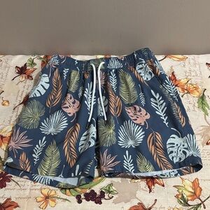 5/$3 Goodfellow & Co Men's Leaf Print Swim Suit